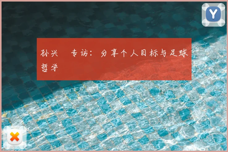 孙兴慜专访:分享个人目标与足球哲学