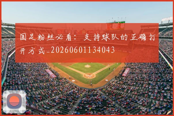 国足粉丝必看:支持球队的正确打开方式_20260601134043